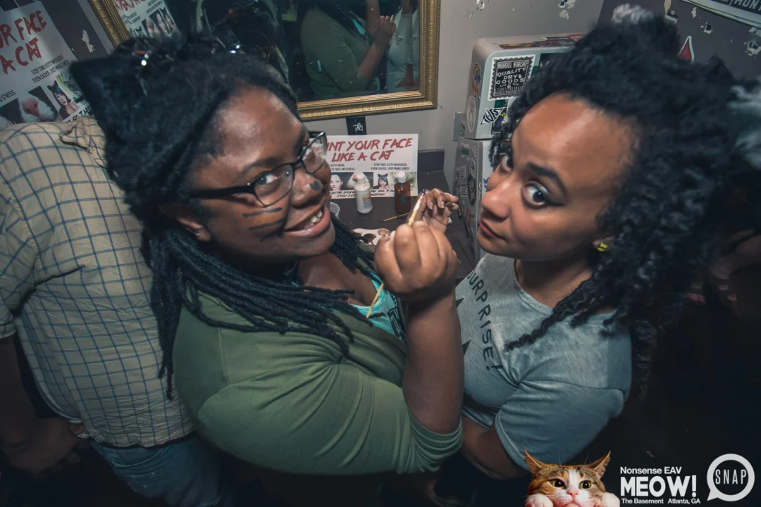 Nonsense EAV: MEOW! June 16 2017! Atlanta's Indie Pop Dance Party at The Basement! 3rd Friday of every month! Kimber is the Dj. Photos by Oh Snap!