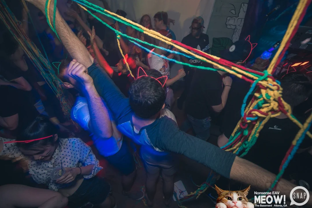 Nonsense EAV: MEOW! June 16 2017! Atlanta's Indie Pop Dance Party at The Basement! 3rd Friday of every month! Kimber is the Dj. Photos by Oh Snap!