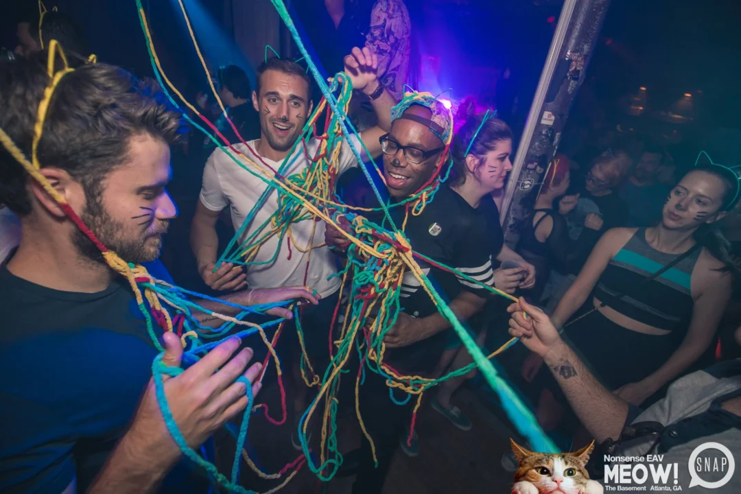 Nonsense EAV: MEOW! June 16 2017! Atlanta's Indie Pop Dance Party at The Basement! 3rd Friday of every month! Kimber is the Dj. Photos by Oh Snap!