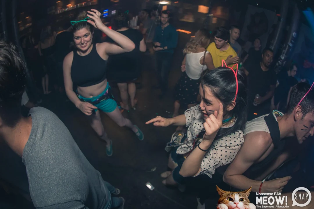 Nonsense EAV: MEOW! June 16 2017! Atlanta's Indie Pop Dance Party at The Basement! 3rd Friday of every month! Kimber is the Dj. Photos by Oh Snap!