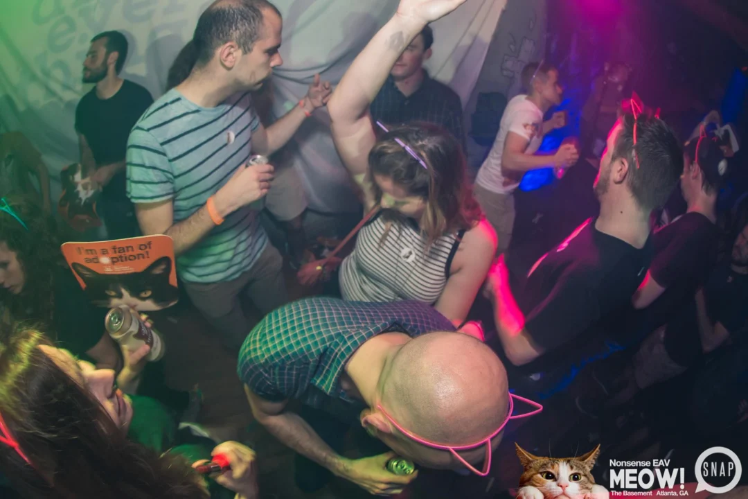 Nonsense EAV: MEOW! June 16 2017! Atlanta's Indie Pop Dance Party at The Basement! 3rd Friday of every month! Kimber is the Dj. Photos by Oh Snap!