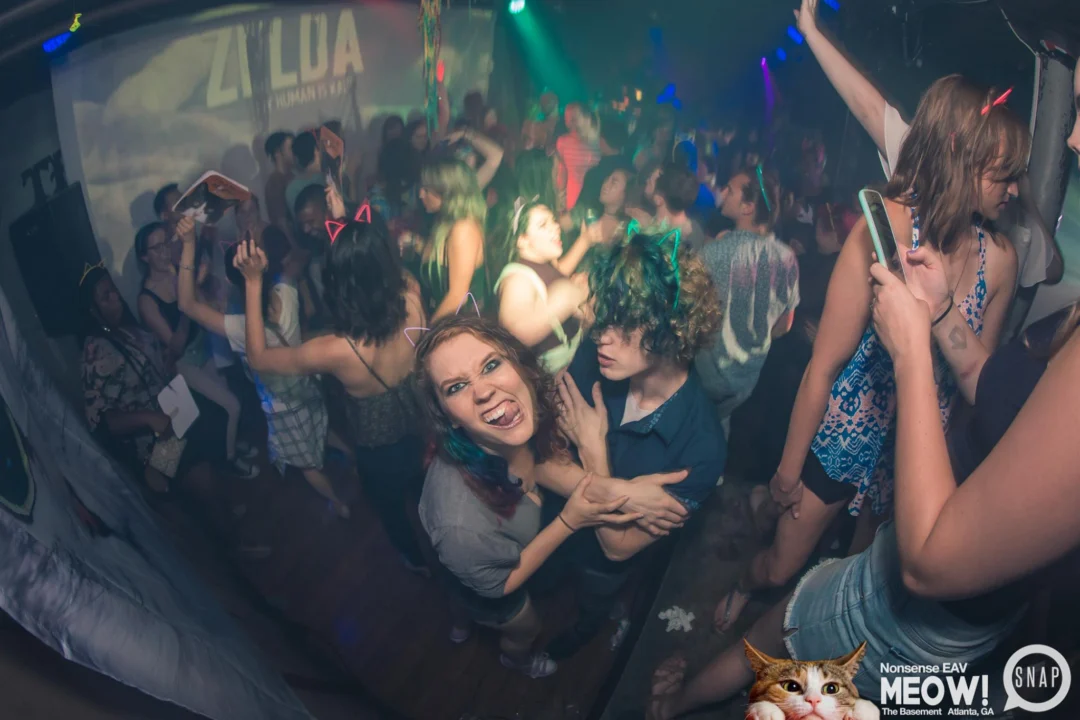 Nonsense EAV: MEOW! June 16 2017! Atlanta's Indie Pop Dance Party at The Basement! 3rd Friday of every month! Kimber is the Dj. Photos by Oh Snap!