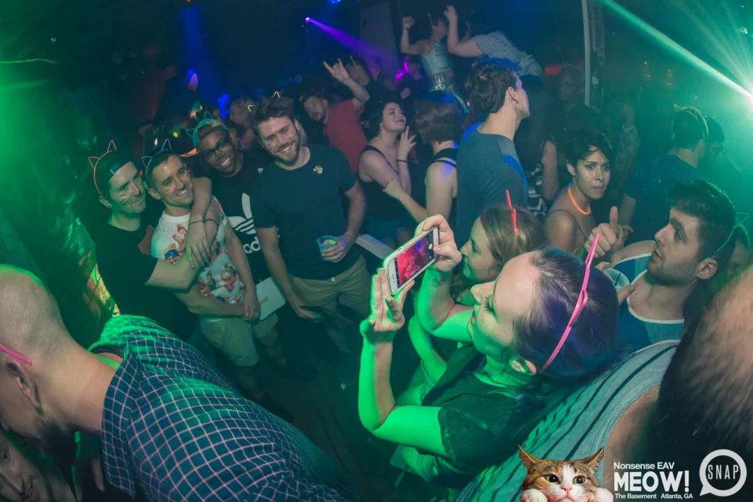 Nonsense EAV: MEOW! June 16 2017! Atlanta's Indie Pop Dance Party at The Basement! 3rd Friday of every month! Kimber is the Dj. Photos by Oh Snap!