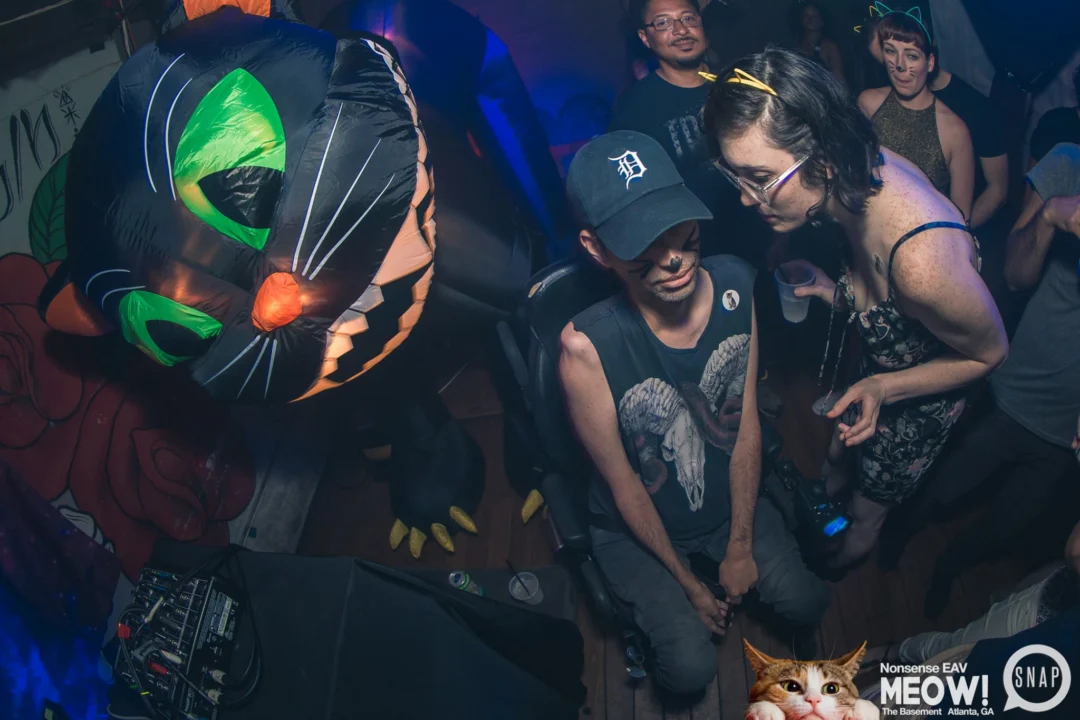 Nonsense EAV: MEOW! June 16 2017! Atlanta's Indie Pop Dance Party at The Basement! 3rd Friday of every month! Kimber is the Dj. Photos by Oh Snap!