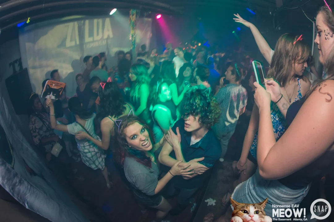Nonsense EAV: MEOW! June 16 2017! Atlanta's Indie Pop Dance Party at The Basement! 3rd Friday of every month! Kimber is the Dj. Photos by Oh Snap!