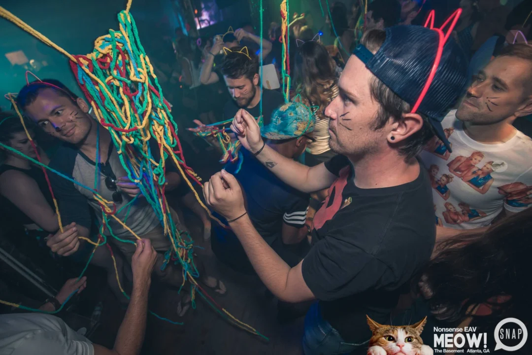 Nonsense EAV: MEOW! June 16 2017! Atlanta's Indie Pop Dance Party at The Basement! 3rd Friday of every month! Kimber is the Dj. Photos by Oh Snap!