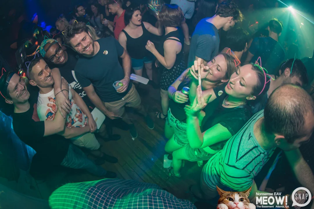 Nonsense EAV: MEOW! June 16 2017! Atlanta's Indie Pop Dance Party at The Basement! 3rd Friday of every month! Kimber is the Dj. Photos by Oh Snap!