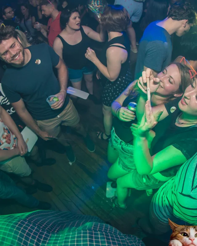 Nonsense EAV: MEOW! June 16 2017! Atlanta's Indie Pop Dance Party at The Basement! 3rd Friday of every month! Kimber is the Dj. Photos by Oh Snap!