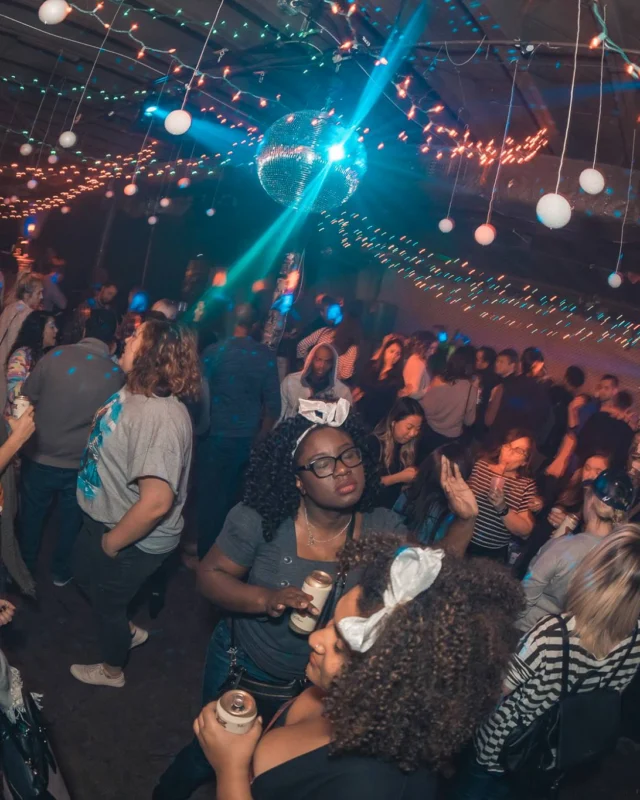 Nonsense Holiday Party 2017! Kimber + Fuller + Santa! It's Altanta's Indie Pop Dance Party! Tag your friends! Photo by Oh Snap/Fabeaux!