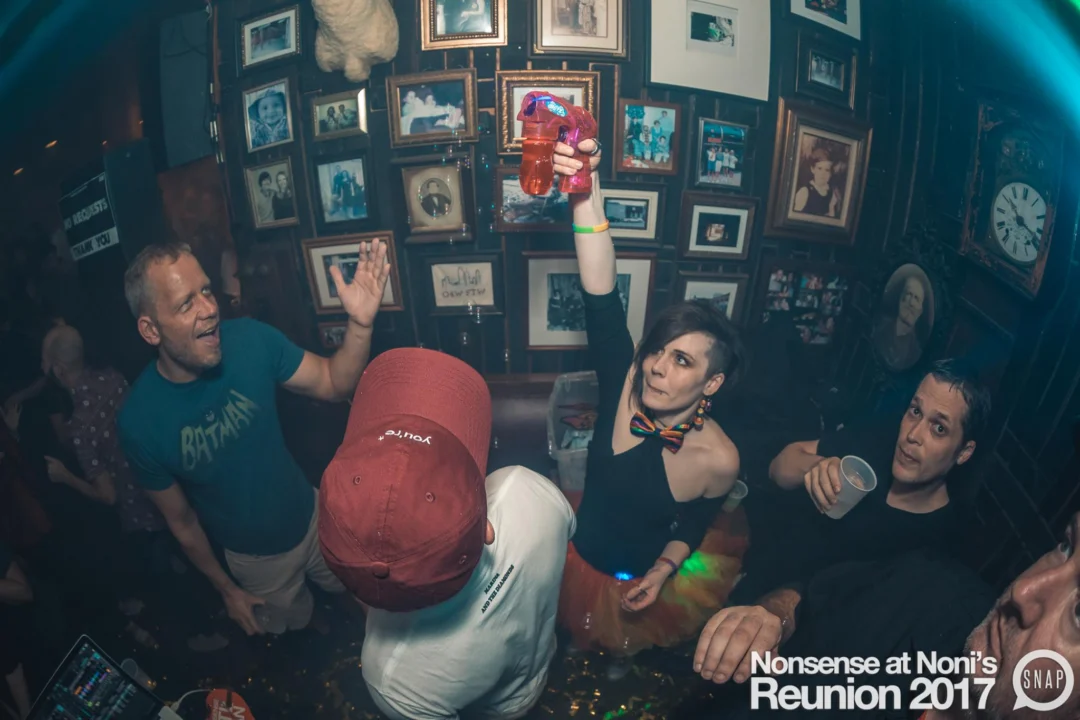 Nonsense at Noni's Reunion 2017! Saturday, September 30, 2017. Back where it all began for one night only! The DJ was Kimber. Photos by Oh Snap!