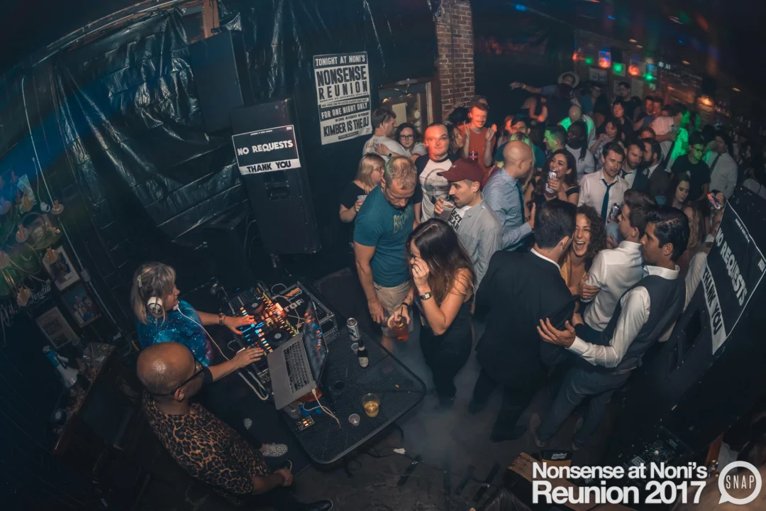 Nonsense at Noni's Reunion 2017! Saturday, September 30, 2017. Back where it all began for one night only! The DJ was Kimber. Photos by Oh Snap!