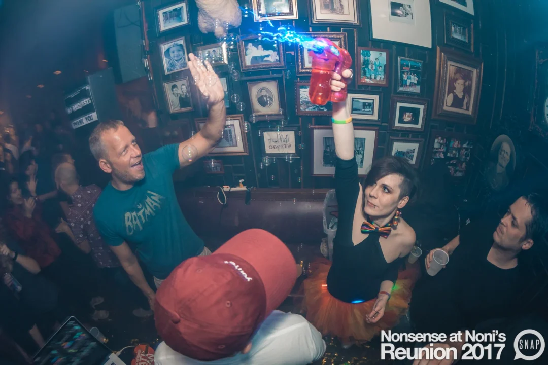 Nonsense at Noni's Reunion 2017! Saturday, September 30, 2017. Back where it all began for one night only! The DJ was Kimber. Photos by Oh Snap!