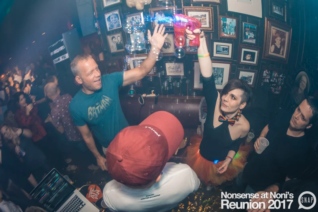 Nonsense at Noni's Reunion 2017! Saturday, September 30, 2017. Back where it all began for one night only! The DJ was Kimber. Photos by Oh Snap!