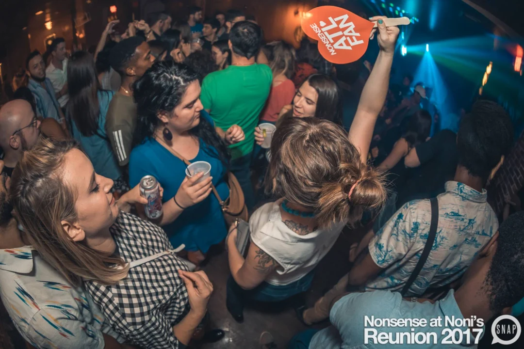 Nonsense at Noni's Reunion 2017! Saturday, September 30, 2017. Back where it all began for one night only! The DJ was Kimber. Photos by Oh Snap!