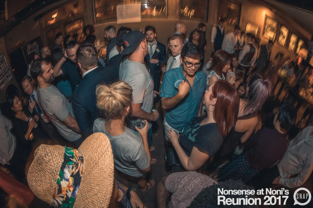 Nonsense at Noni's Reunion 2017! Saturday, September 30, 2017. Back where it all began for one night only! The DJ was Kimber. Photos by Oh Snap!