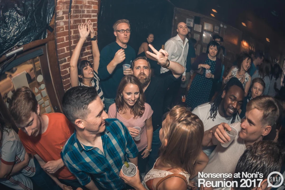 Nonsense at Noni's Reunion 2017! Saturday, September 30, 2017. Back where it all began for one night only! The DJ was Kimber. Photos by Oh Snap!