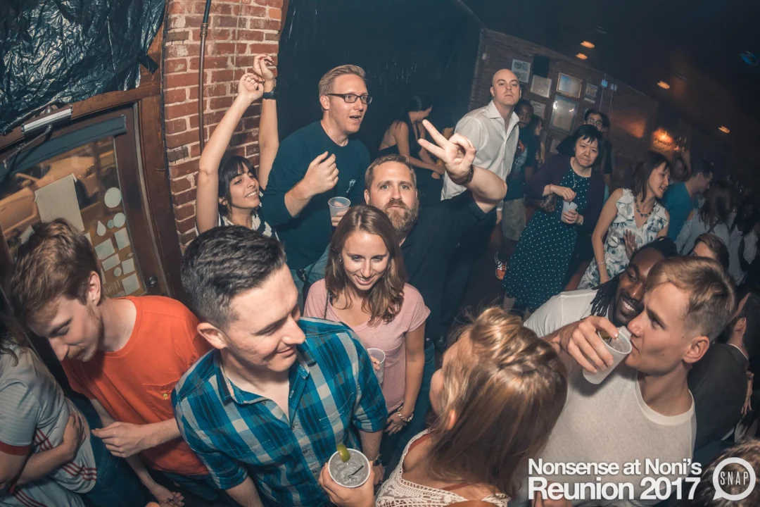 Nonsense at Noni's Reunion 2017! Saturday, September 30, 2017. Back where it all began for one night only! The DJ was Kimber. Photos by Oh Snap!