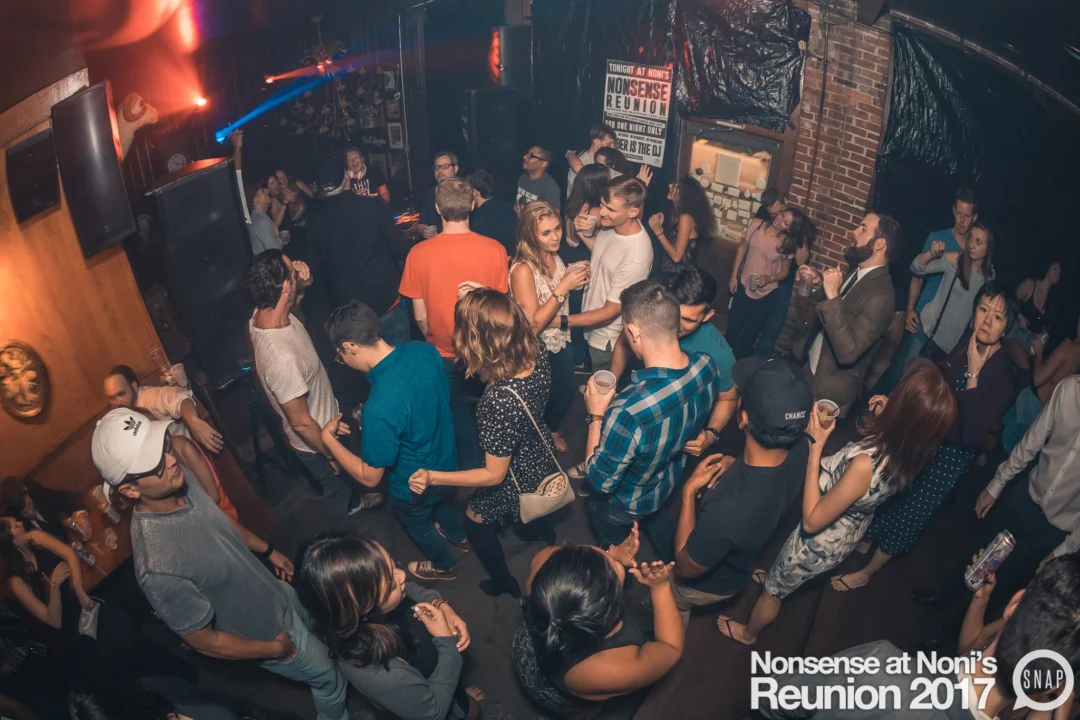 Nonsense at Noni's Reunion 2017! Saturday, September 30, 2017. Back where it all began for one night only! The DJ was Kimber. Photos by Oh Snap!