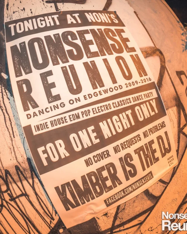 Nonsense at Noni's Reunion 2017! Saturday, September 30, 2017. Back where it all began for one night only! The DJ was Kimber. Photos by Oh Snap!