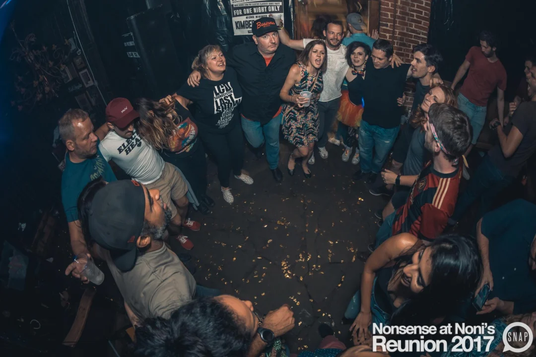 Nonsense at Noni's Reunion 2017! Saturday, September 30, 2017. Back where it all began for one night only! The DJ was Kimber. Photos by Oh Snap!