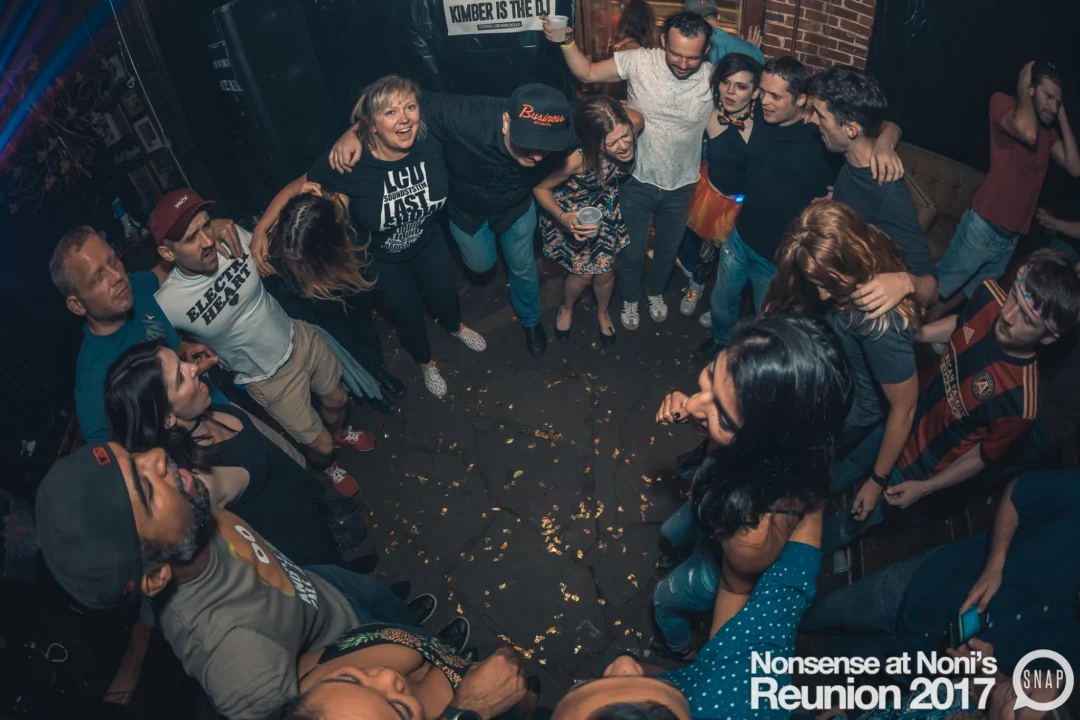 Nonsense at Noni's Reunion 2017! Saturday, September 30, 2017. Back where it all began for one night only! The DJ was Kimber. Photos by Oh Snap!