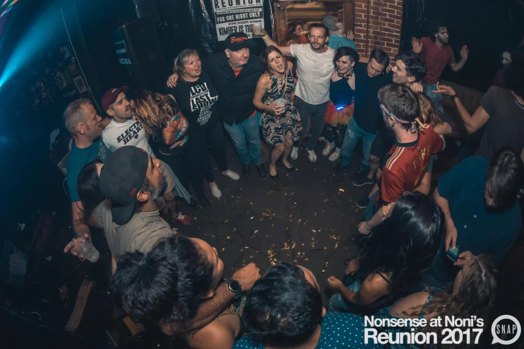 Nonsense at Noni's Reunion 2017! Saturday, September 30, 2017. Back where it all began for one night only! The DJ was Kimber. Photos by Oh Snap!