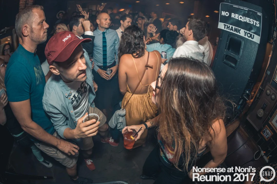Nonsense at Noni's Reunion 2017! Saturday, September 30, 2017. Back where it all began for one night only! The DJ was Kimber. Photos by Oh Snap!