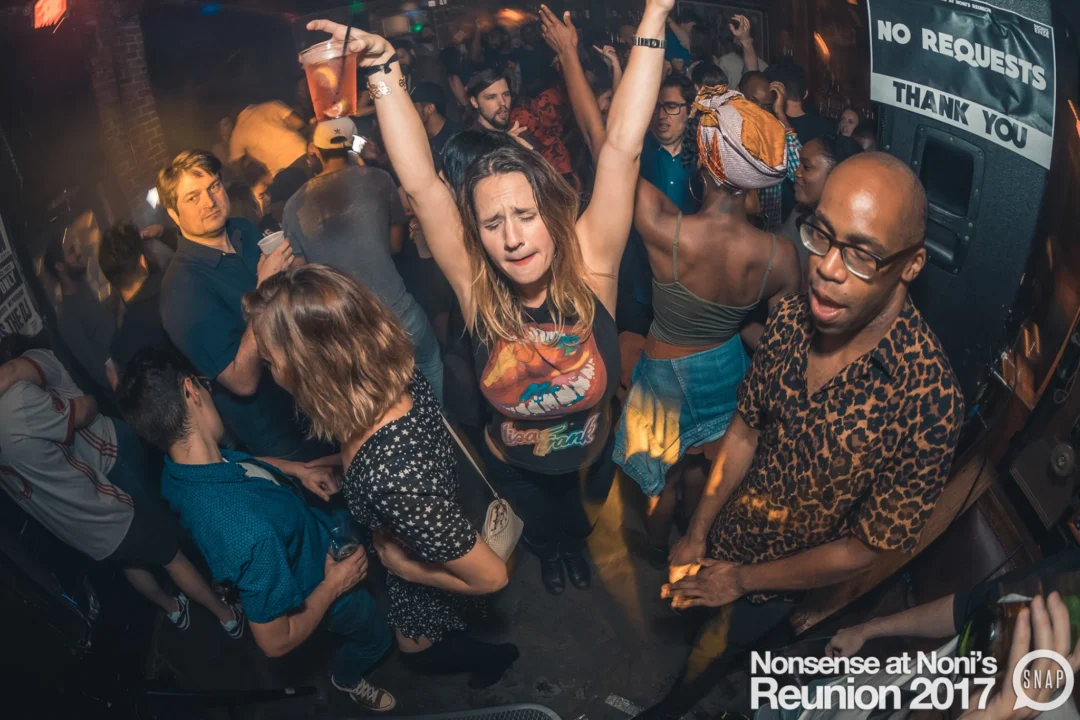 Nonsense at Noni's Reunion 2017! Saturday, September 30, 2017. Back where it all began for one night only! The DJ was Kimber. Photos by Oh Snap!