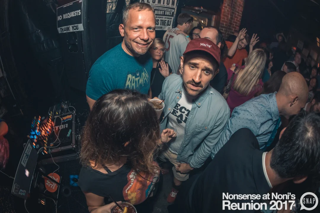 Nonsense at Noni's Reunion 2017! Saturday, September 30, 2017. Back where it all began for one night only! The DJ was Kimber. Photos by Oh Snap!