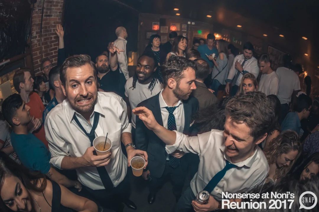Nonsense at Noni's Reunion 2017! Saturday, September 30, 2017. Back where it all began for one night only! The DJ was Kimber. Photos by Oh Snap!