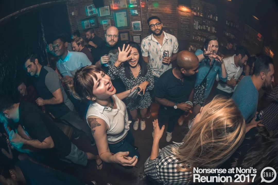 Nonsense at Noni's Reunion 2017! Saturday, September 30, 2017. Back where it all began for one night only! The DJ was Kimber. Photos by Oh Snap!