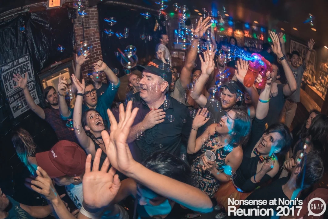 Nonsense at Noni's Reunion 2017! Saturday, September 30, 2017. Back where it all began for one night only! The DJ was Kimber. Photos by Oh Snap!