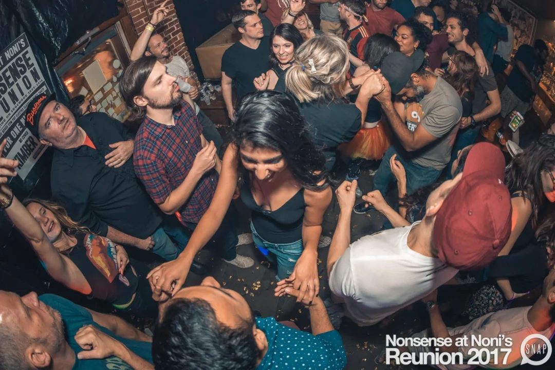 Nonsense at Noni's Reunion 2017! Saturday, September 30, 2017. Back where it all began for one night only! The DJ was Kimber. Photos by Oh Snap!