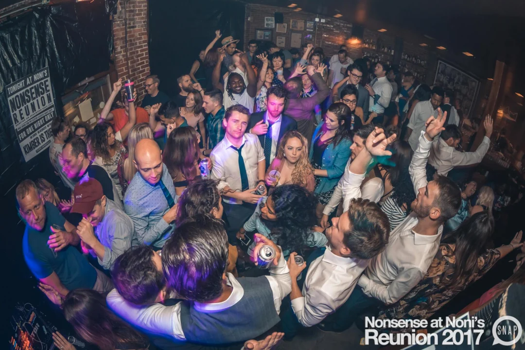 Nonsense at Noni's Reunion 2017! Saturday, September 30, 2017. Back where it all began for one night only! The DJ was Kimber. Photos by Oh Snap!