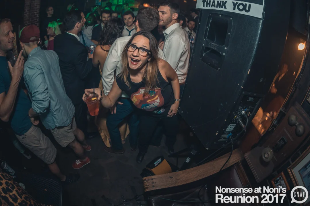 Nonsense at Noni's Reunion 2017! Saturday, September 30, 2017. Back where it all began for one night only! The DJ was Kimber. Photos by Oh Snap!
