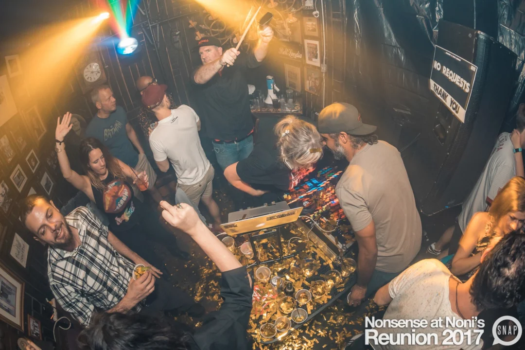 Nonsense at Noni's Reunion 2017! Saturday, September 30, 2017. Back where it all began for one night only! The DJ was Kimber. Photos by Oh Snap!