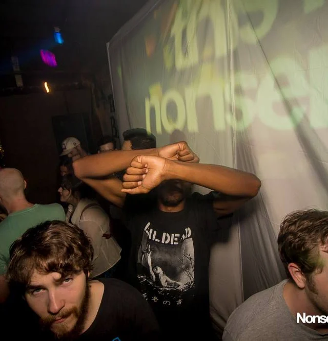 Nonsense EAV Indie Pop Dance Party - July 2017 at The Basement in EAV! Kimber is the DJ! We get ridiculous! Photo by Oh Snap!