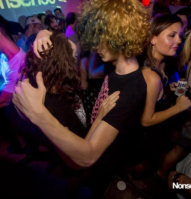 Nonsense EAV Indie Pop Dance Party - July 2017 at The Basement in EAV! Kimber is the DJ! We get ridiculous! Photo by Oh Snap!