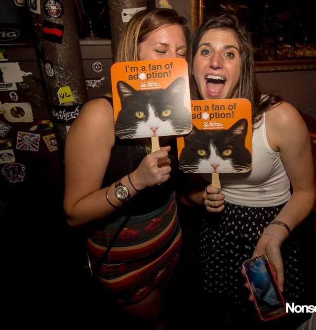Nonsense EAV Indie Pop Dance Party - July 2017 at The Basement in EAV! Kimber is the DJ! We get ridiculous! Photo by Oh Snap!
