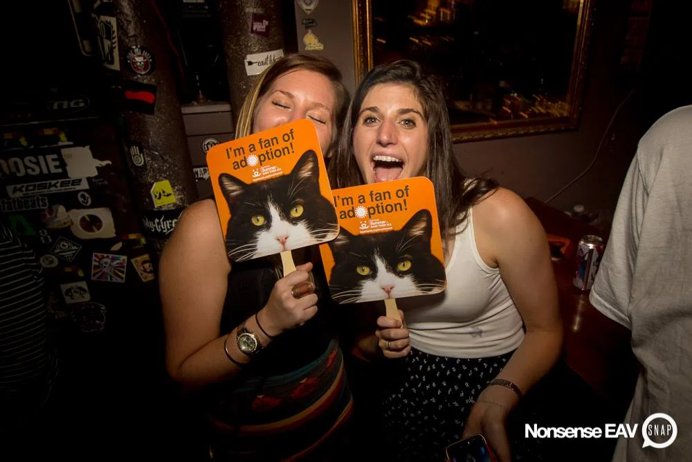 Nonsense EAV Indie Pop Dance Party - July 2017 at The Basement in EAV! Kimber is the DJ! We get ridiculous! Photo by Oh Snap!