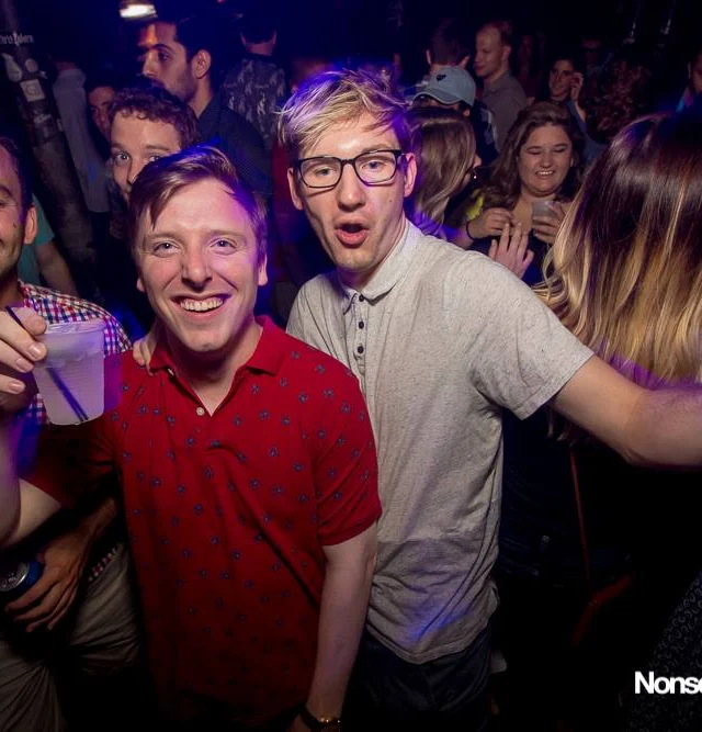 Nonsense EAV Indie Pop Dance Party - July 2017 at The Basement in EAV! Kimber is the DJ! We get ridiculous! Photo by Oh Snap!