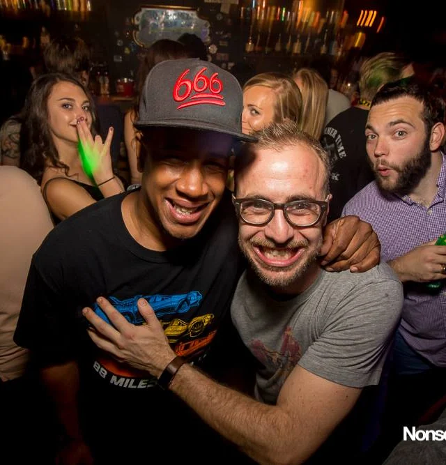 Nonsense EAV Indie Pop Dance Party - July 2017 at The Basement in EAV! Kimber is the DJ! We get ridiculous! Photo by Oh Snap!