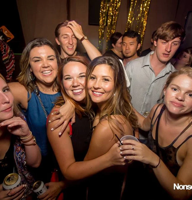 Nonsense EAV Indie Pop Dance Party - July 2017 at The Basement in EAV! Kimber is the DJ! We get ridiculous! Photo by Oh Snap!