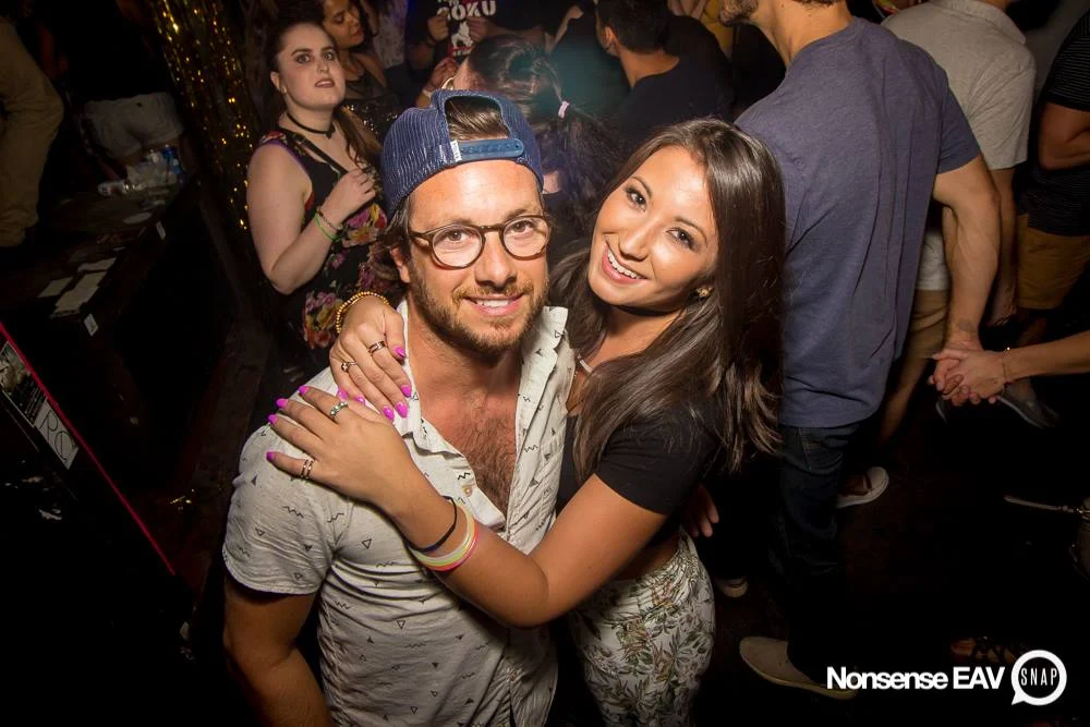 Nonsense EAV Indie Pop Dance Party - July 2017 at The Basement in EAV! Kimber is the DJ! We get ridiculous! Photo by Oh Snap!