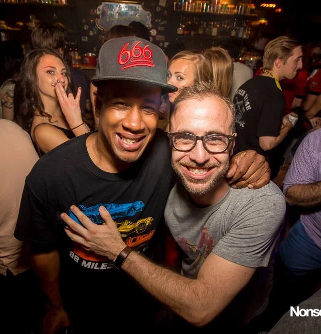 Nonsense EAV Indie Pop Dance Party - July 2017 at The Basement in EAV! Kimber is the DJ! We get ridiculous! Photo by Oh Snap!