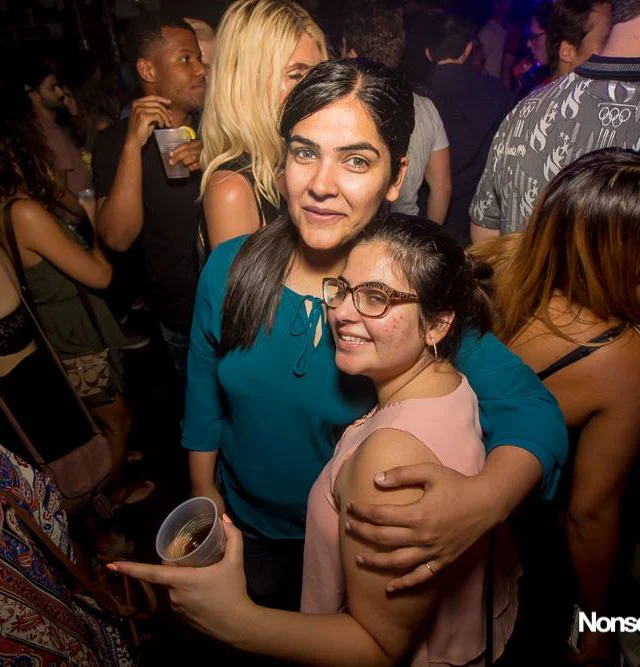 Nonsense EAV Indie Pop Dance Party - July 2017 at The Basement in EAV! Kimber is the DJ! We get ridiculous! Photo by Oh Snap!