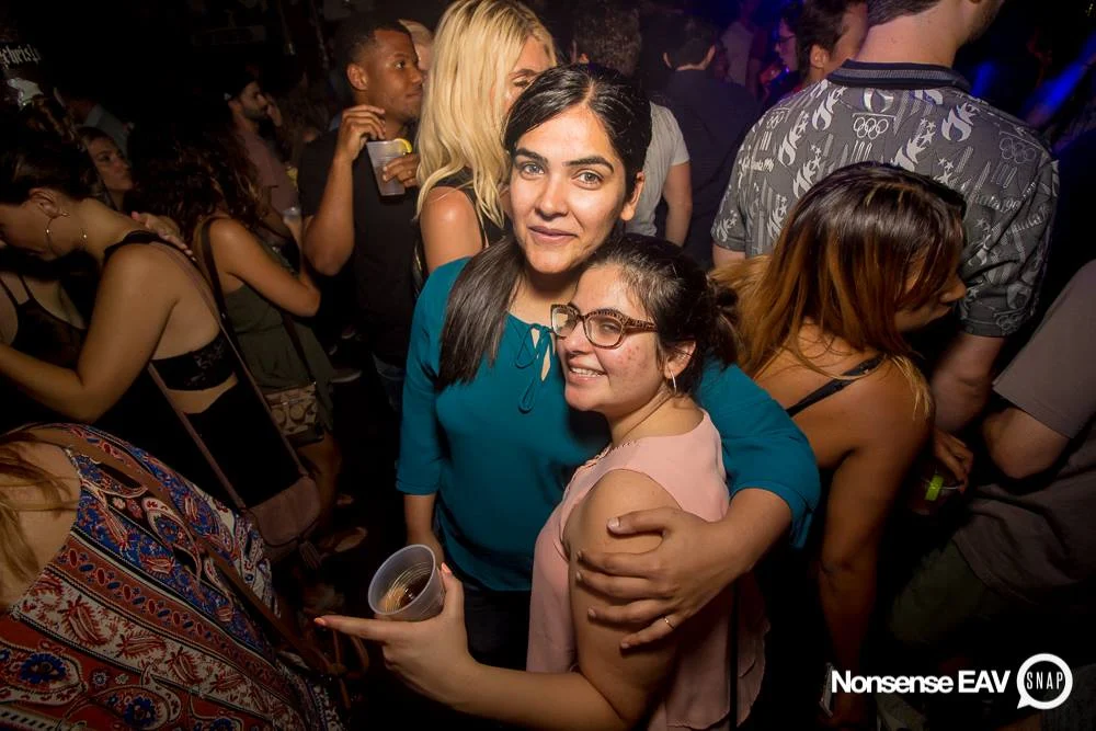Nonsense EAV Indie Pop Dance Party - July 2017 at The Basement in EAV! Kimber is the DJ! We get ridiculous! Photo by Oh Snap!