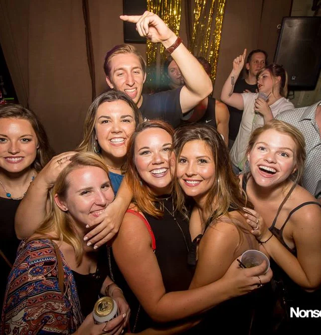 Nonsense EAV Indie Pop Dance Party - July 2017 at The Basement in EAV! Kimber is the DJ! We get ridiculous! Photo by Oh Snap!