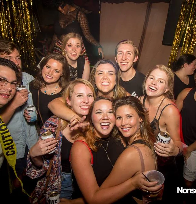 Nonsense EAV Indie Pop Dance Party - July 2017 at The Basement in EAV! Kimber is the DJ! We get ridiculous! Photo by Oh Snap!
