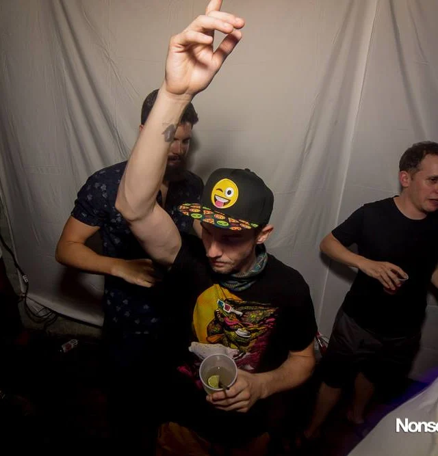 Nonsense EAV Indie Pop Dance Party - July 2017 at The Basement in EAV! Kimber is the DJ! We get ridiculous! Photo by Oh Snap!